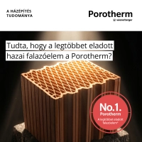 Építkezzen kompromisszumok nélkül Porotherm téglával