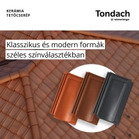 Tondach Contiton 9: változatos színek, megbízható minőség