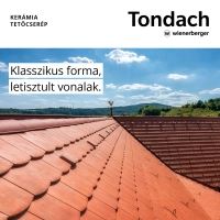 Tondach Pilis: hagyományos tetőstílus modern előnyökkel