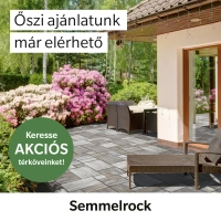 Semmelrock Őszi Ajánlat 2026 - Térkő akció és kerti megoldások