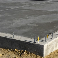 Esztrich, beton