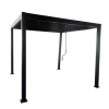 SR Oliver Alumínium bioklimatikus pergola, 3x3x2,5 m átalakító konzollal, bézs