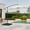 J-Home Solaro napernyő, 300 cm átmérőjű, acélvázas, függesztett kivitel