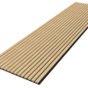INTCO Decor JM1114 MDF akusztikus falpanel 600×2950 mm, természetes tölgy
