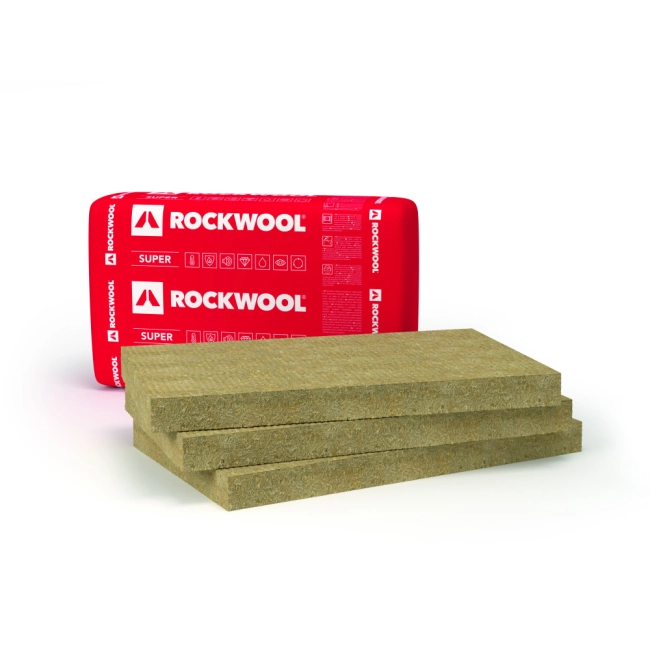 Rockwool Airrock LD Super kőzetgyapot hőszigetelő lemez 7 cm, 1000 x 600 mm