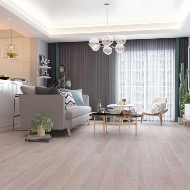 Classen 56584 Impression Laminált padló, PRÉMIUM AQUA, 4V AP Grenada Oak L3675 N. oak grey, 10 mm