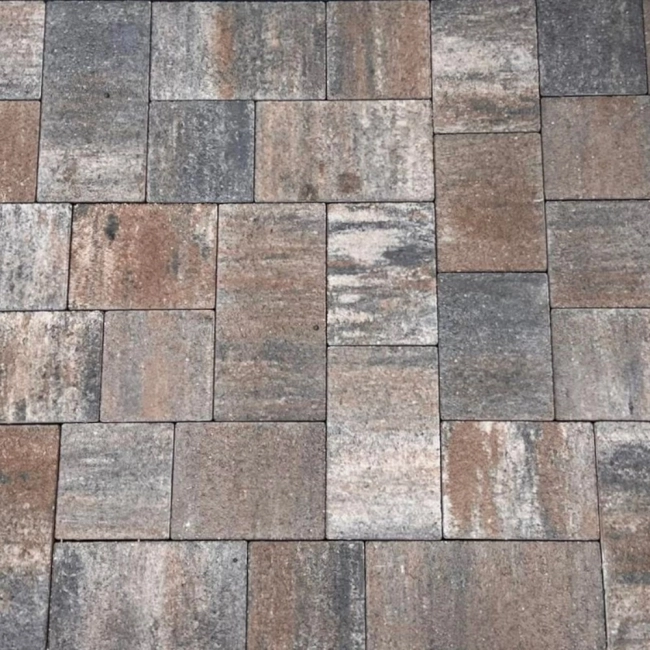KK Kavics Stockholm Vario Kombi térkő kagylóhéj melírozott 5 cm