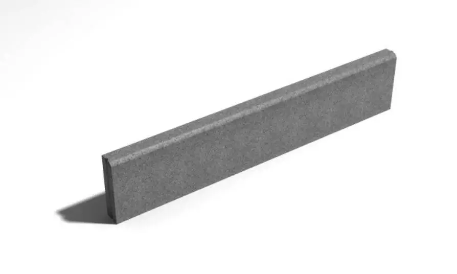 Leier Kerti szegély szürke 5x20x100 cm (60 db/rkl)
