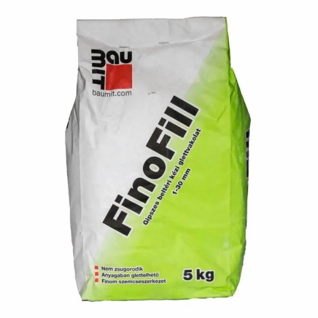 Baumit FinoFill Gipszes glettvakolat 1-30 mm 5 kg