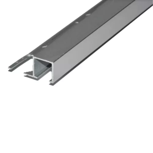 Baudekor ProfiWall Univerzális négyzet profil alu. matt ezüst 10x10 mm x 2,7 m