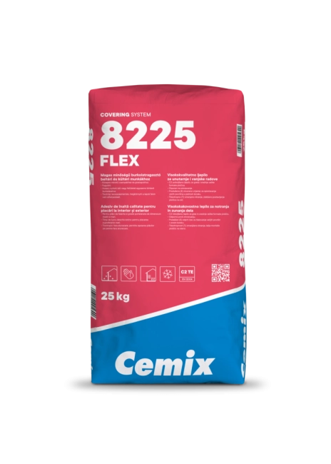 Cemix 8225 Flex Csemperagasztó kül- és beltéri (C2TE) 25 kg
