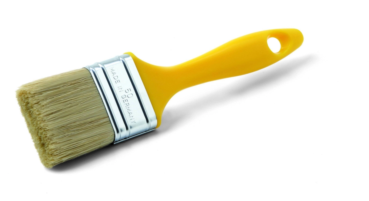 Schuller Laposecset X kevert sörte, műanyag nyél sárga 50 mm
