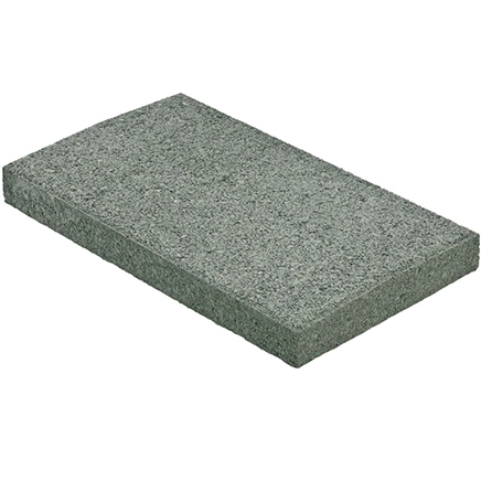 Semmelrock Rivago Kerítéselem egyenes fedlap középszürke 47x27x5 cm, Ócsa