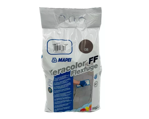 Mapei Keracolor FF Flex Fugázó 6 mm-ig 136 tőzeg 5 kg