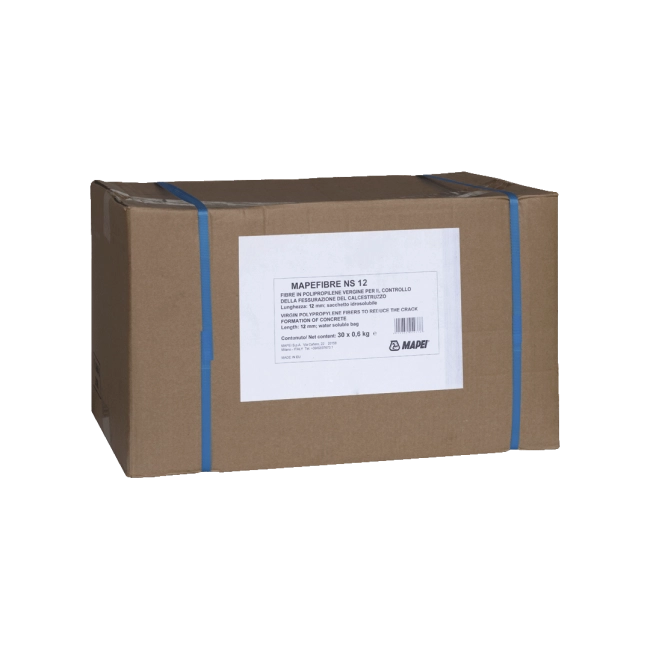 Mapei Mapefibre NS12 Polipropilén szál betonozáshoz 12 mm 0,6 kg/db