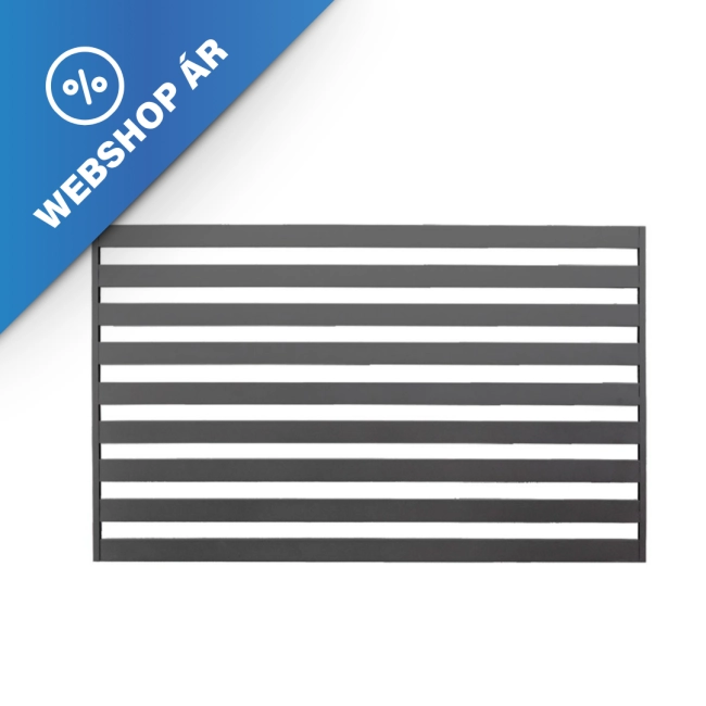 Polbram Ruby Kerítés panel 2m, 1,2m magas