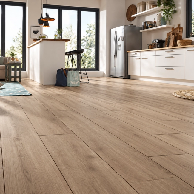 JAF Holz Rooms Aqua Suite vízálló laminált padló, Luxor szürke tölgy, 8 mm, AC5