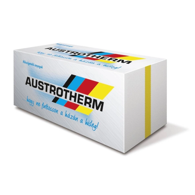 Austrotherm AT-N EPS100 Terhelhető hőszigetelő lemez 100x50x25 cm,(1 m2/cs)