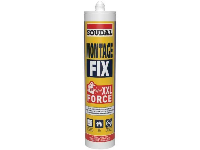 Soudal Montage Fix Ragasztó 280 ml