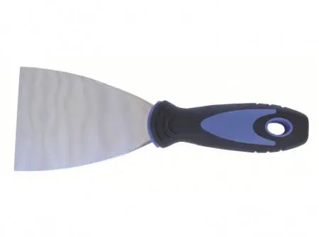 újHÁZ Festő spatulya soft nyéllel, kék 120 mm