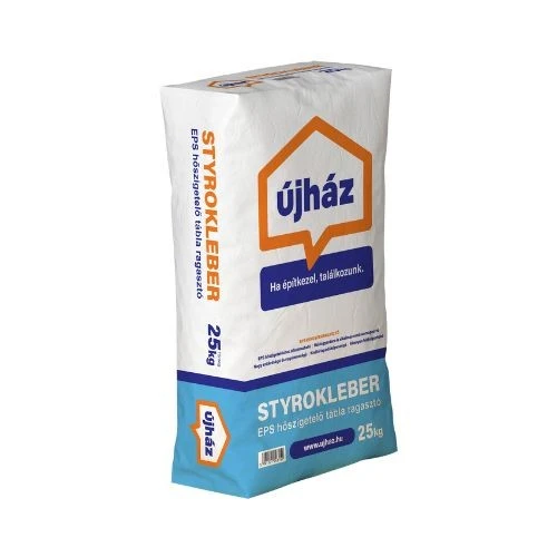 újHÁZ Styrokleber Polisztirol ragasztó Eps 25 kg