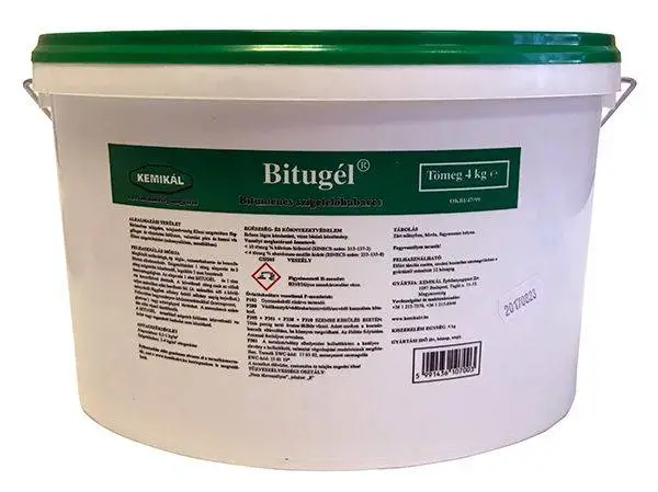 Kemikál Bitugél N Bitumenes szigetelőhabarcs 4 kg
