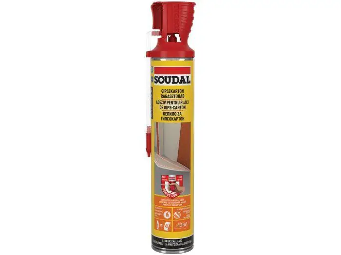 Soudal Gipszkarton Ragasztóhab 750 ml kézi