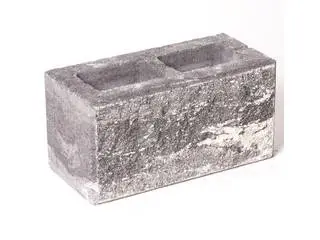 Leier Architektúra Kerítéskő normálkő márványfekete 40x20x20 cm (40 db/rkl)