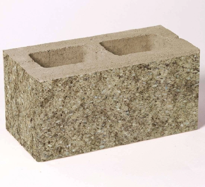 Leier Architektúra Kerítéskő normálkő beige-barna 40x20x20 cm (40 db/rkl)