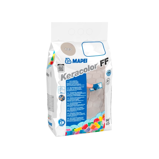 Mapei Keracolor FF Flex Fugázó 6 mm-ig 127 jegesszürke 5 kg