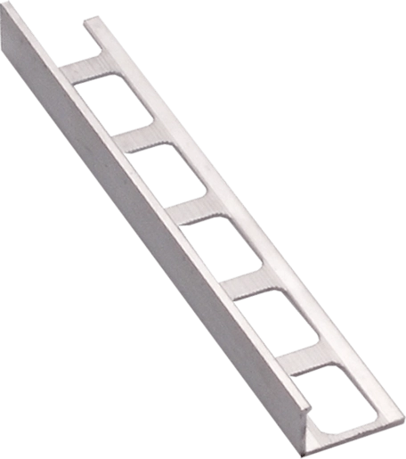 Márkamix Aluminium L profil 10mm/2,50 m eloxált ezüst színben