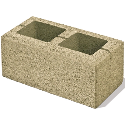 Semmelrock Rivago Kerítéselem normálkő világos bézs 40x20x16 cm