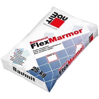 Baumit Baumacol FlexMarmor Burkolatragasztóhabarcs (C2TES1) 25 kg 1200 kg/raklap