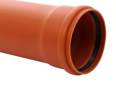 Valplast KG PVC tokos cső gumigyűrűvel Multilayer D110x3,2 L=2m