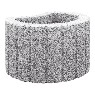 Semmelrock Mini Növényedény szürke 20x30 cm