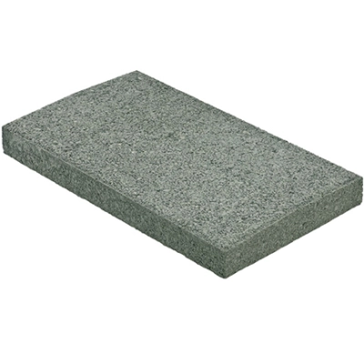 Semmelrock Rivago Kerítéselem egyenes fedlap középszürke 47x27x5 cm, Ócsa