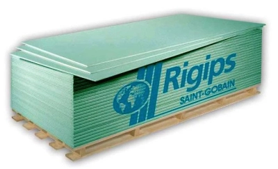 Rigips RBI Impregnált gipszkarton lap 12,5x1200x2000 mm