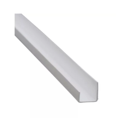 DK Profifix PVC Befogó profil (J profil) 12,5x20x2500 mm (50db/dob)