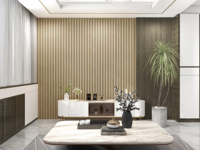 INTCO Decor JM1114 MDF akusztikus falpanel 600×2950 mm, természetes tölgy