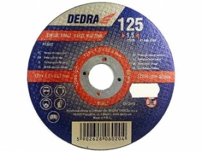 Dedra 125x1,5x22,2 acélra