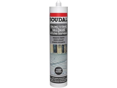 Soudal Colozinc Tetőlemez tömítő szürke 290 ml
