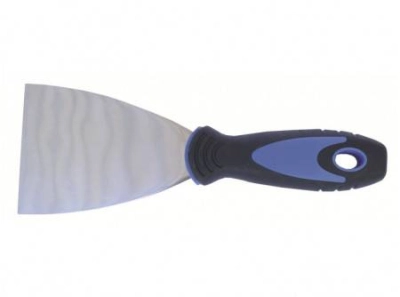újHÁZ Festő spatulya soft nyéllel, kék 120 mm