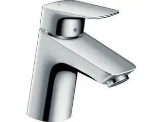 Hansgrohe Logis Mosdócsaptelep 70 egykaros, push-open lefolyógarnitúrával, króm