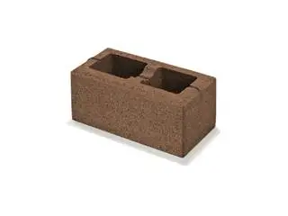 Semmelrock Rivago Kerítéselem normálkő mokka 40x20x16 cm