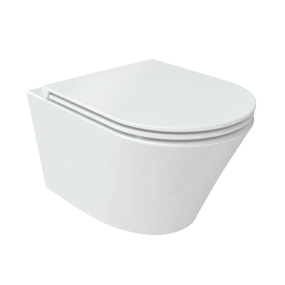Wellis Clement WC fali, rimless 36x52x35 cm