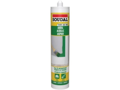 Soudal Akryl Univerzális tömítő fehér 280 ml