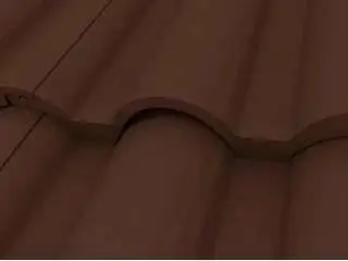 Terrán Danubia Szellőzőcserép ColorSystem barna, ÚJ